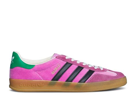 pink green gucci gazelle|gucci pink velvet.